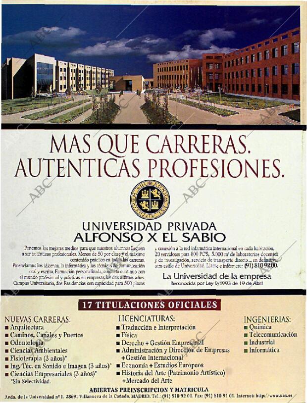 BLANCO Y NEGRO MADRID 14-07-1996 página 100