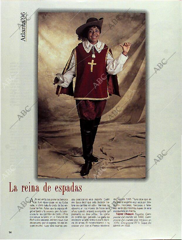 BLANCO Y NEGRO MADRID 14-07-1996 página 14