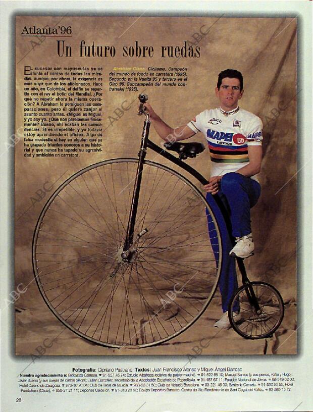 BLANCO Y NEGRO MADRID 14-07-1996 página 28