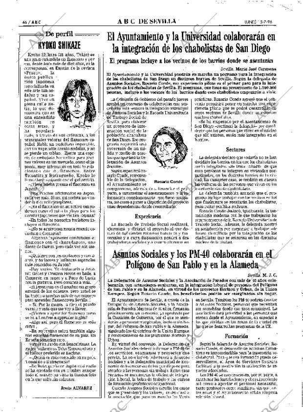 ABC SEVILLA 15-07-1996 página 46