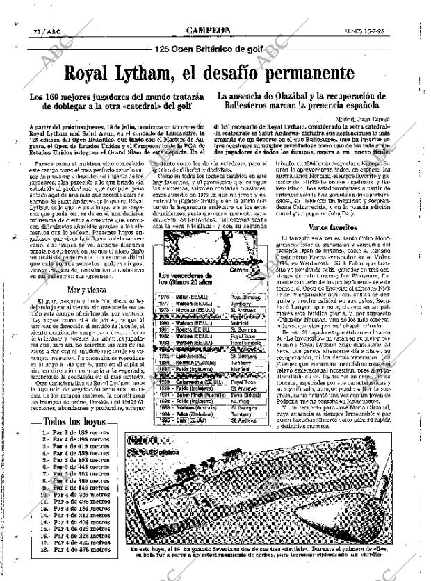 ABC SEVILLA 15-07-1996 página 72