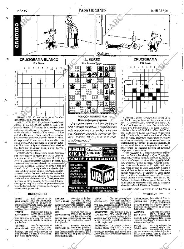 ABC SEVILLA 15-07-1996 página 94