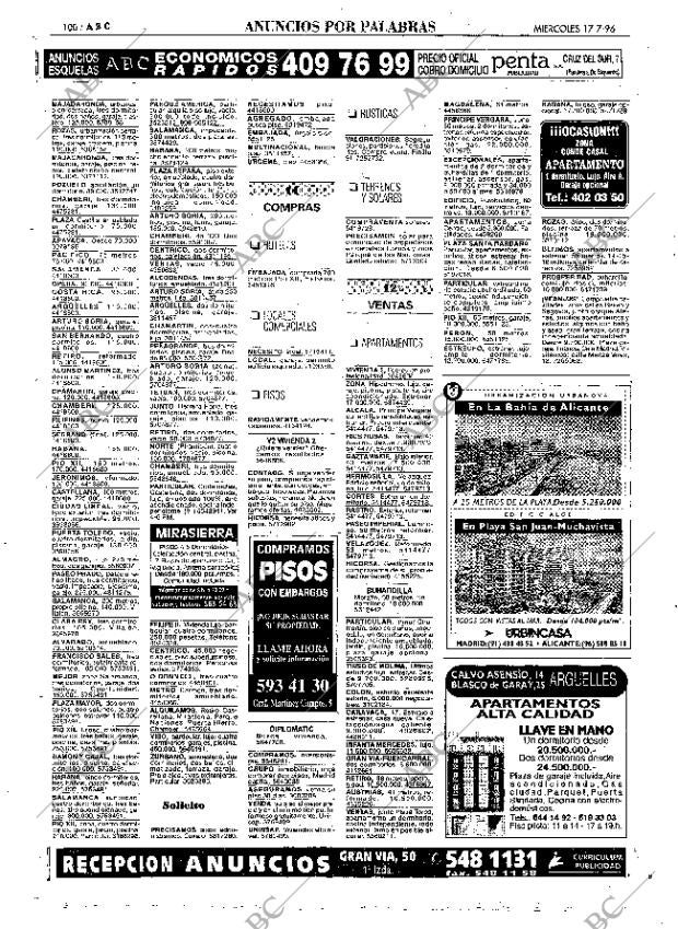 ABC MADRID 17-07-1996 página 100