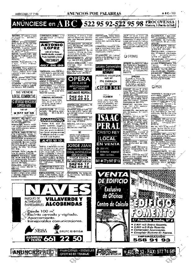 ABC MADRID 17-07-1996 página 103