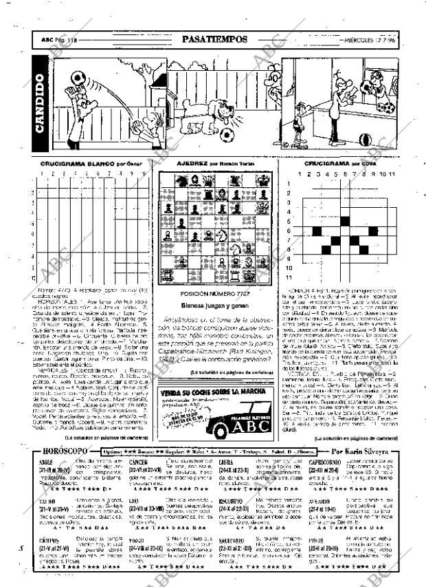 ABC MADRID 17-07-1996 página 118