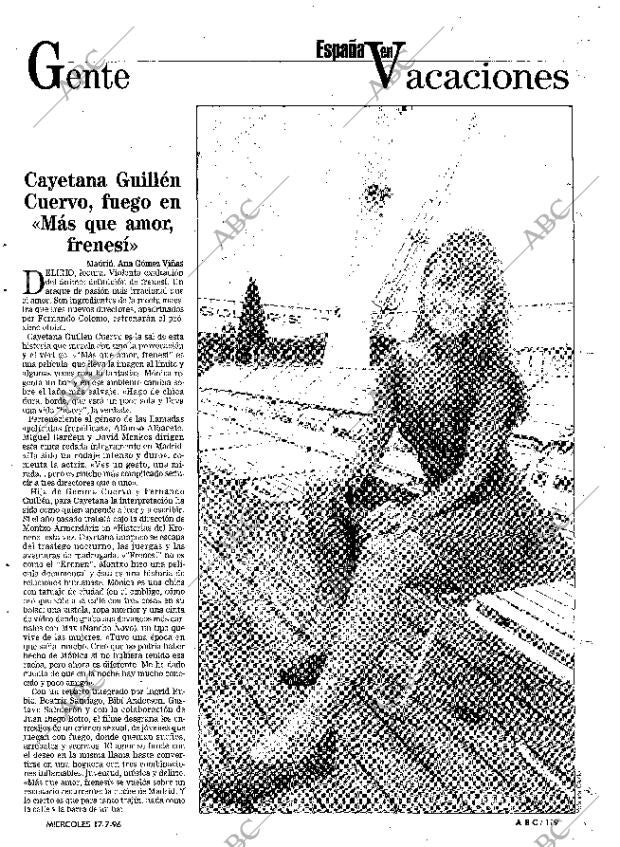 ABC MADRID 17-07-1996 página 119