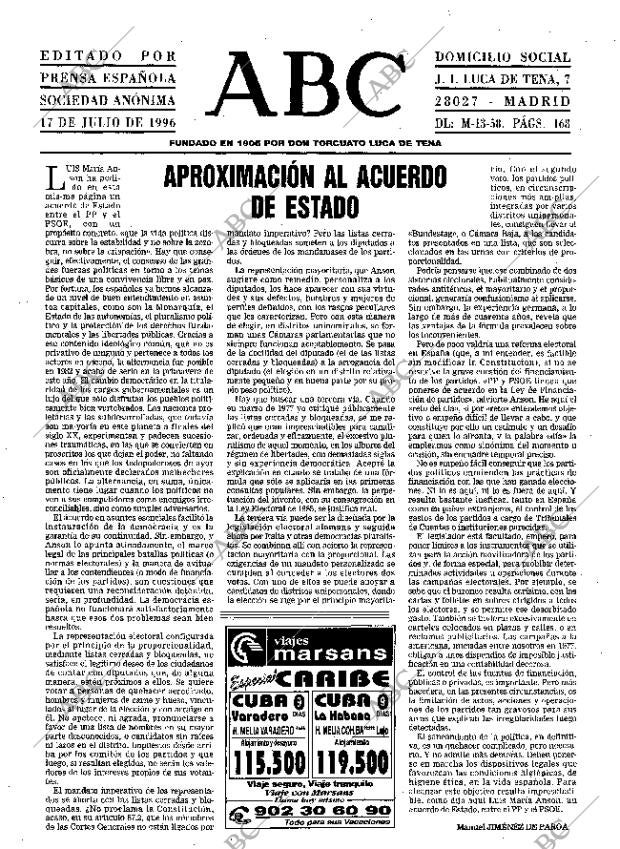 ABC MADRID 17-07-1996 página 3