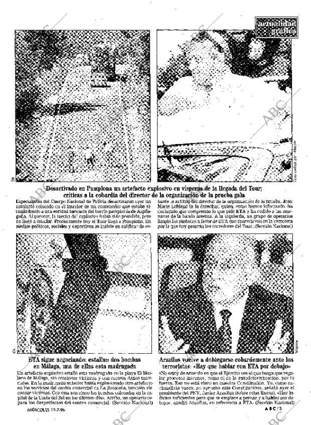ABC MADRID 17-07-1996 página 5