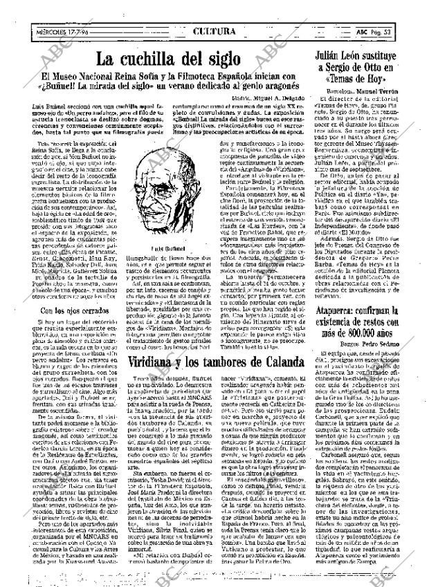 ABC MADRID 17-07-1996 página 53