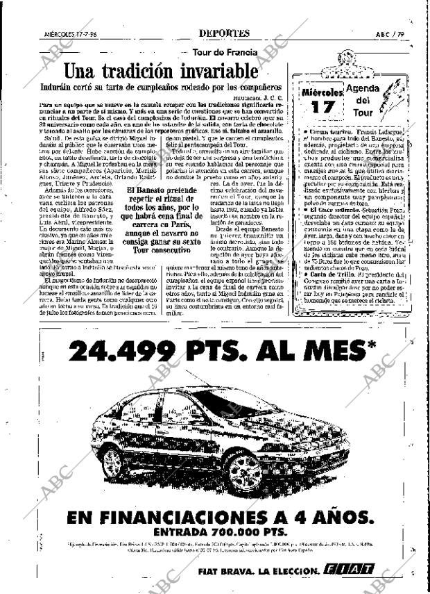 ABC MADRID 17-07-1996 página 79