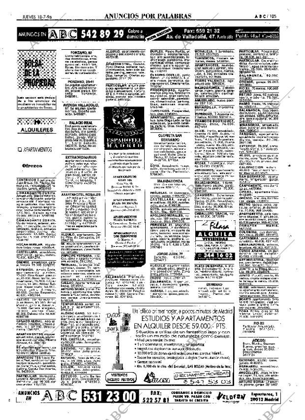 ABC MADRID 18-07-1996 página 105