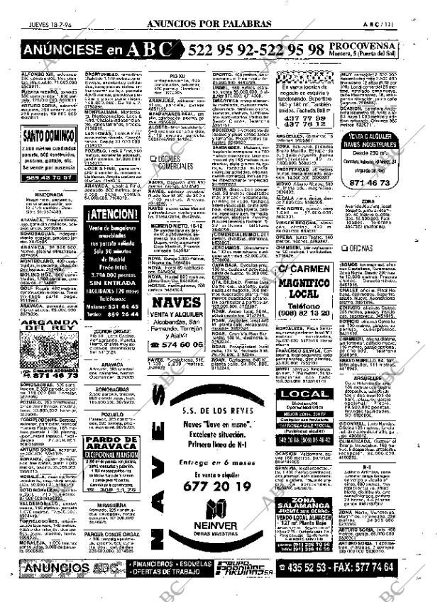 ABC MADRID 18-07-1996 página 111
