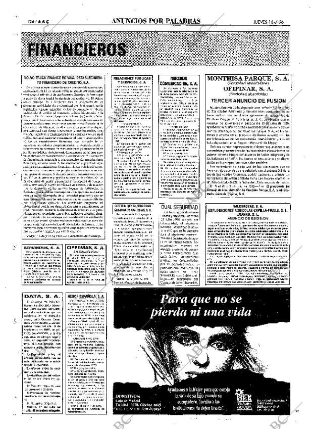 ABC MADRID 18-07-1996 página 124