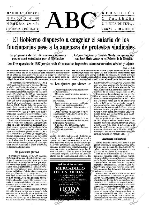 ABC MADRID 18-07-1996 página 15