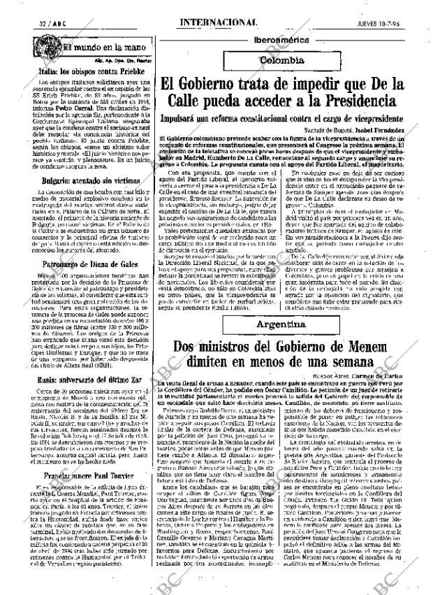 ABC MADRID 18-07-1996 página 32