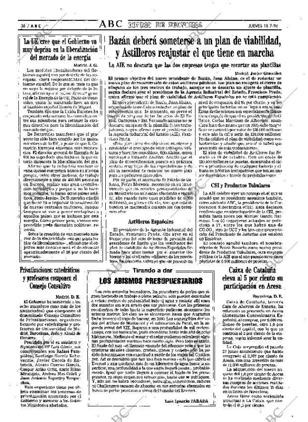 ABC MADRID 18-07-1996 página 36