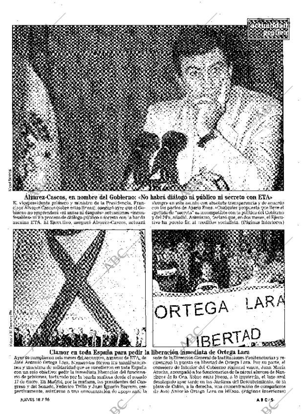 ABC MADRID 18-07-1996 página 5