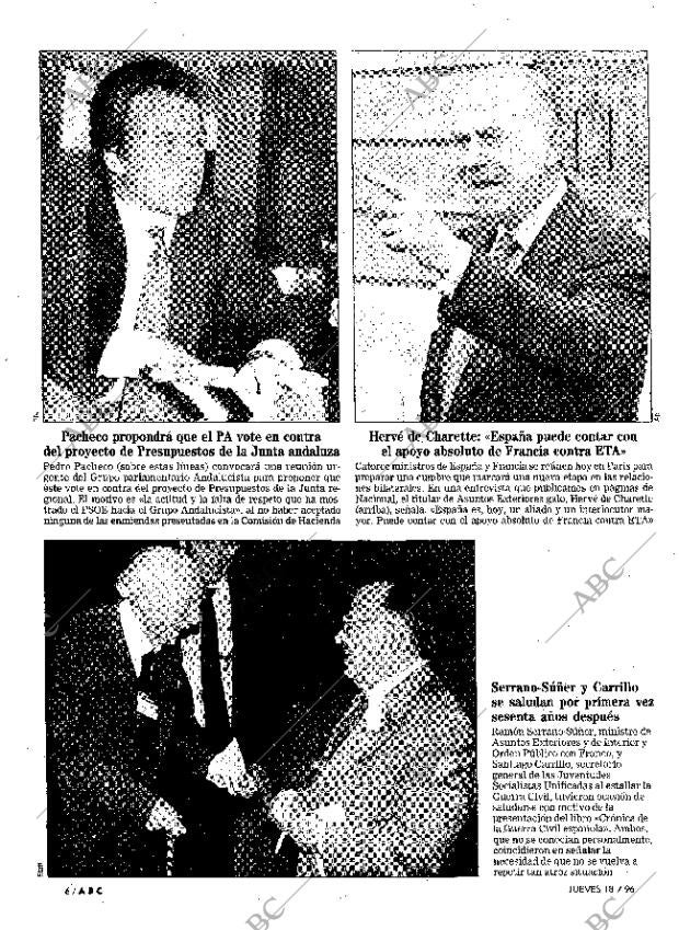 ABC MADRID 18-07-1996 página 6