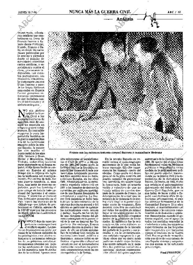 ABC MADRID 18-07-1996 página 65