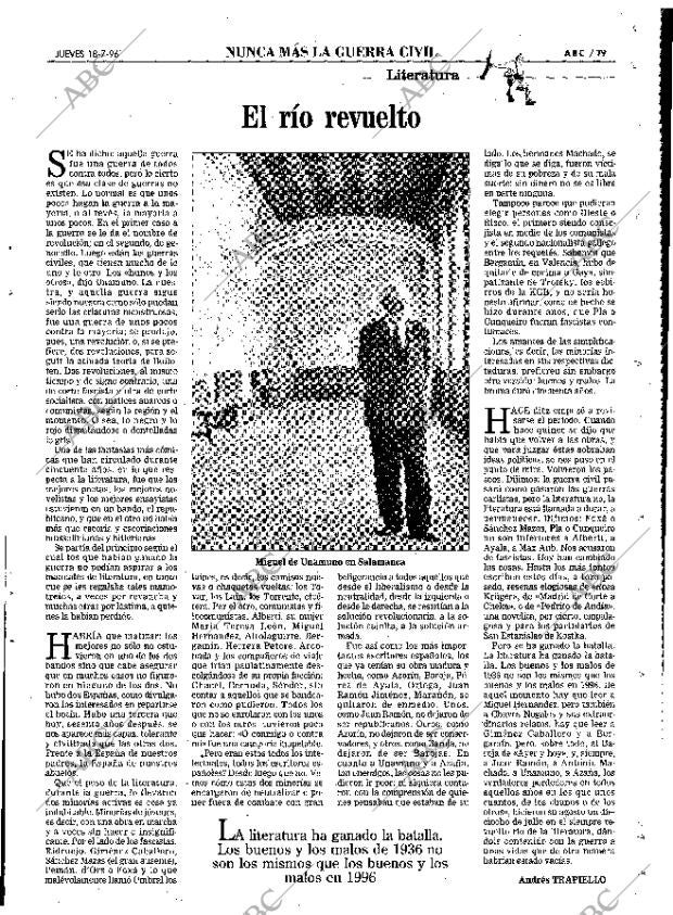 ABC MADRID 18-07-1996 página 79