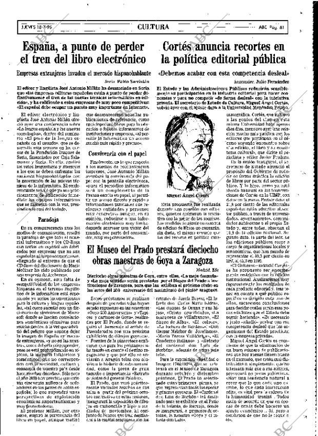 ABC MADRID 18-07-1996 página 81
