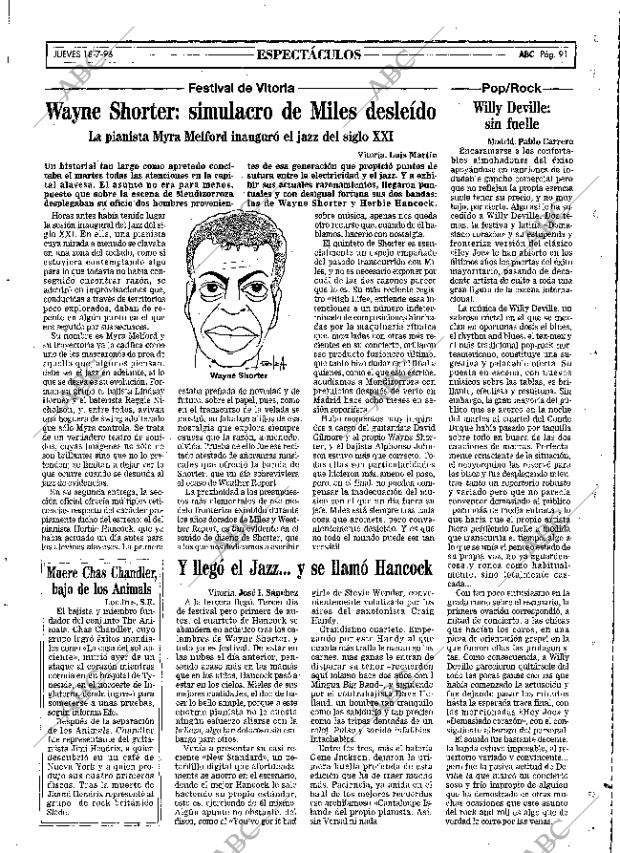ABC MADRID 18-07-1996 página 91