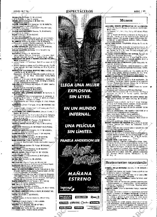ABC MADRID 18-07-1996 página 95