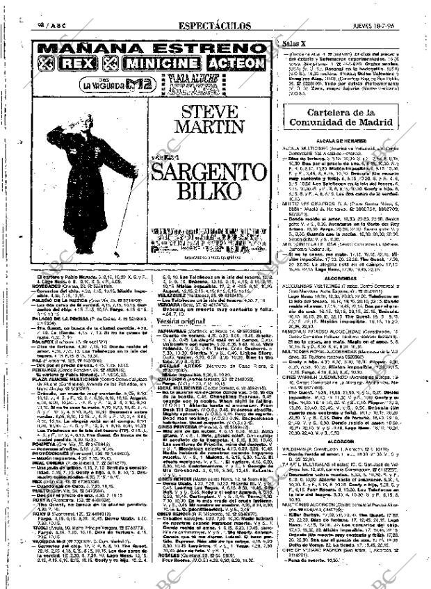 ABC MADRID 18-07-1996 página 98