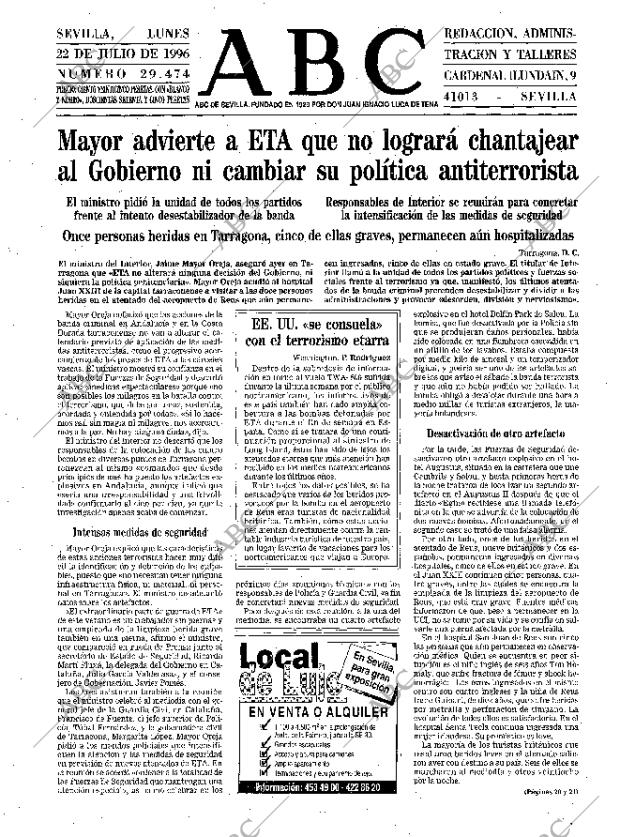ABC SEVILLA 22-07-1996 página 13
