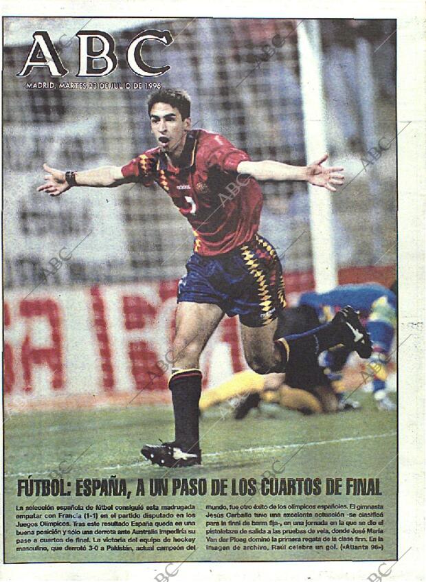 ABC MADRID 23-07-1996 página 1