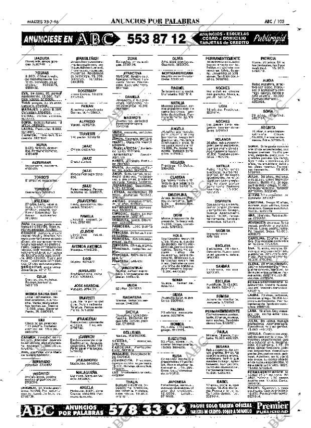 ABC MADRID 23-07-1996 página 103