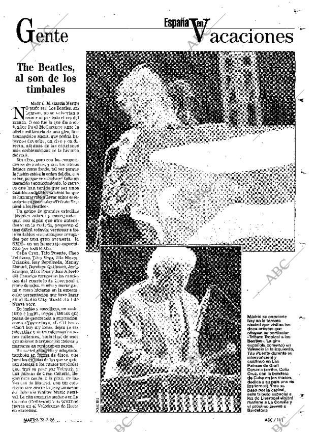 ABC MADRID 23-07-1996 página 111