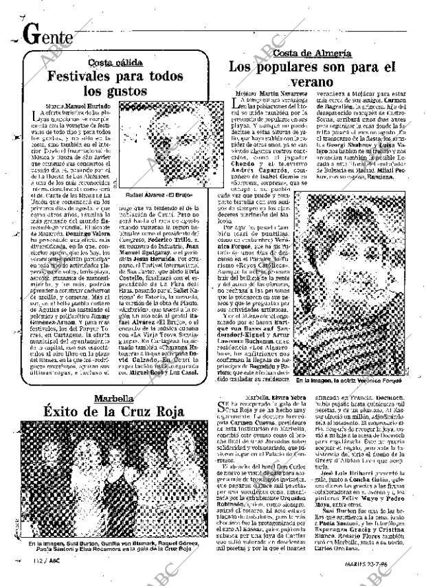 ABC MADRID 23-07-1996 página 112
