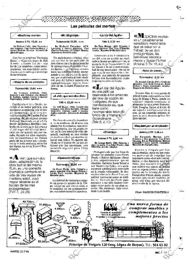 ABC MADRID 23-07-1996 página 117