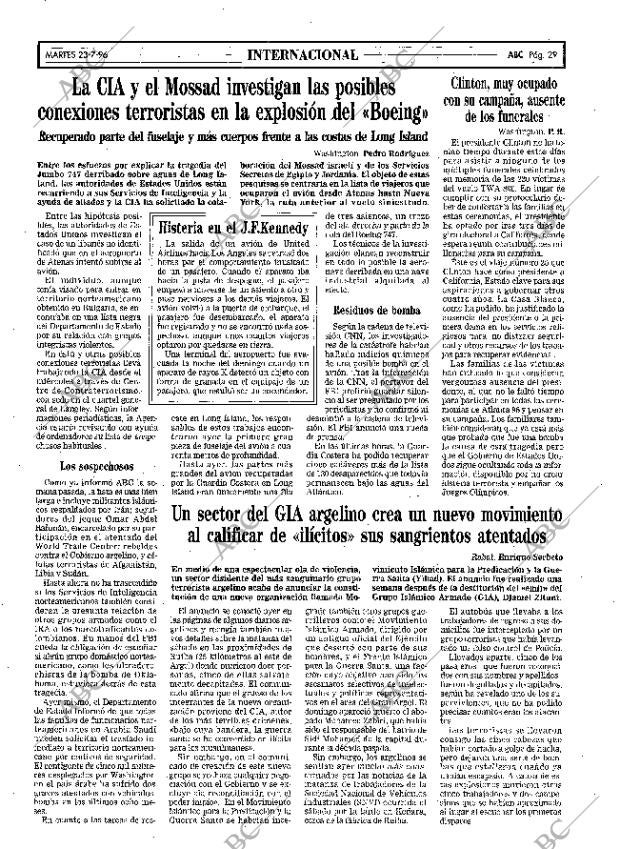 ABC MADRID 23-07-1996 página 29