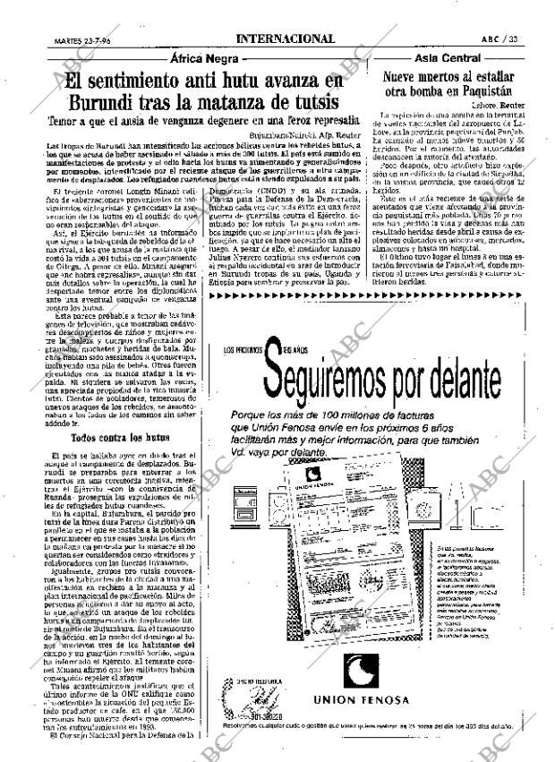 ABC MADRID 23-07-1996 página 33
