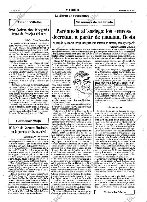ABC MADRID 23-07-1996 página 54