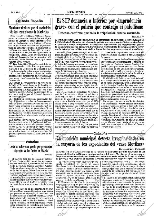 ABC MADRID 23-07-1996 página 56