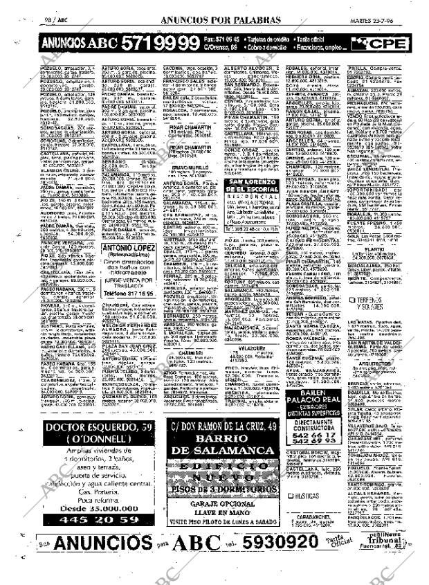 ABC MADRID 23-07-1996 página 98