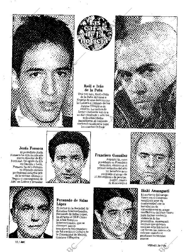 ABC MADRID 26-07-1996 página 10