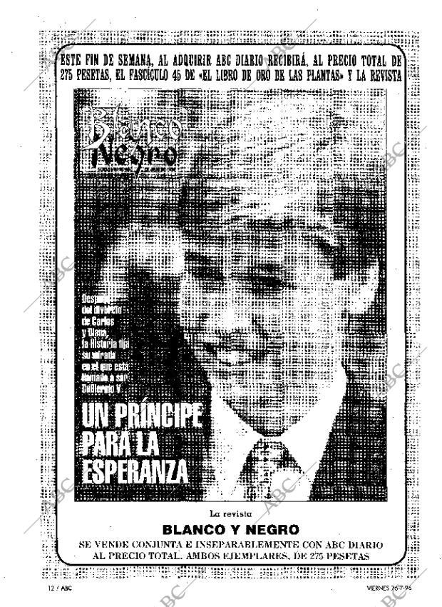 ABC MADRID 26-07-1996 página 12
