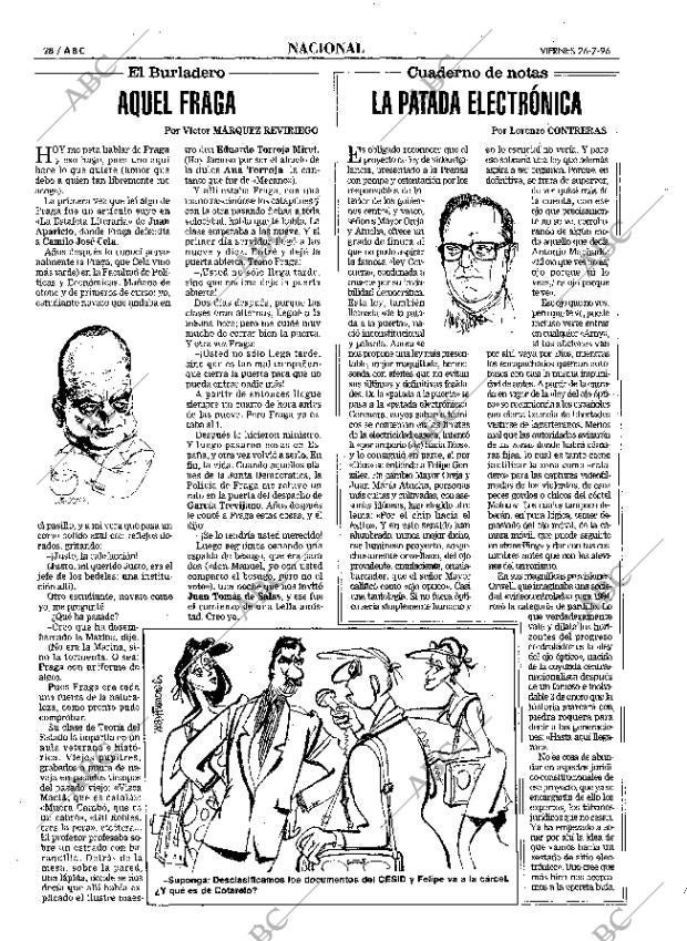 ABC MADRID 26-07-1996 página 28