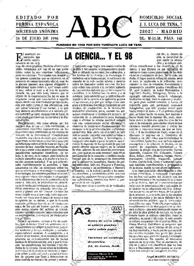 ABC MADRID 26-07-1996 página 3
