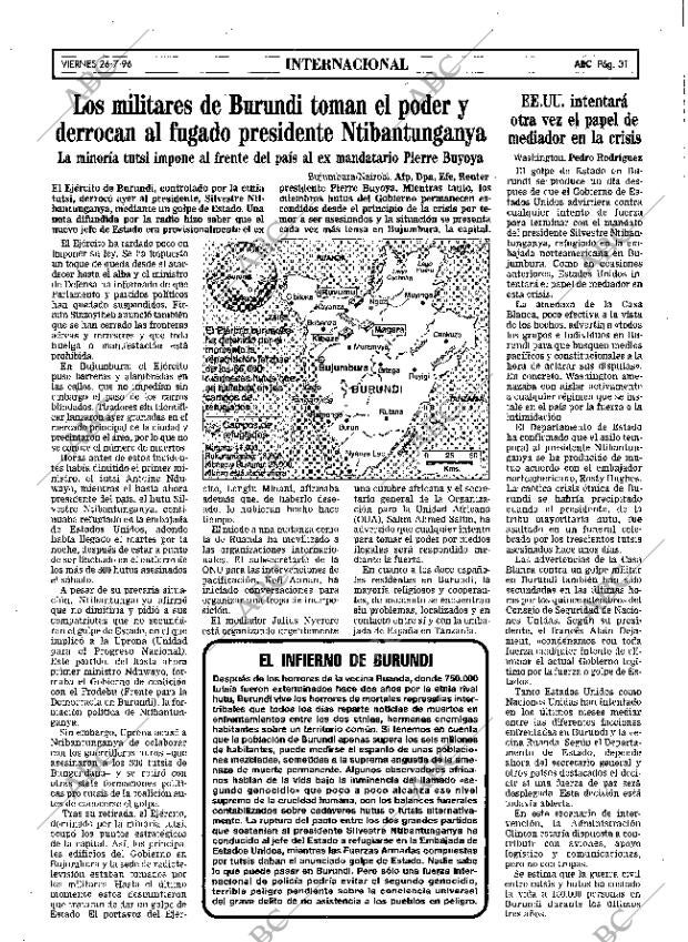 ABC MADRID 26-07-1996 página 31