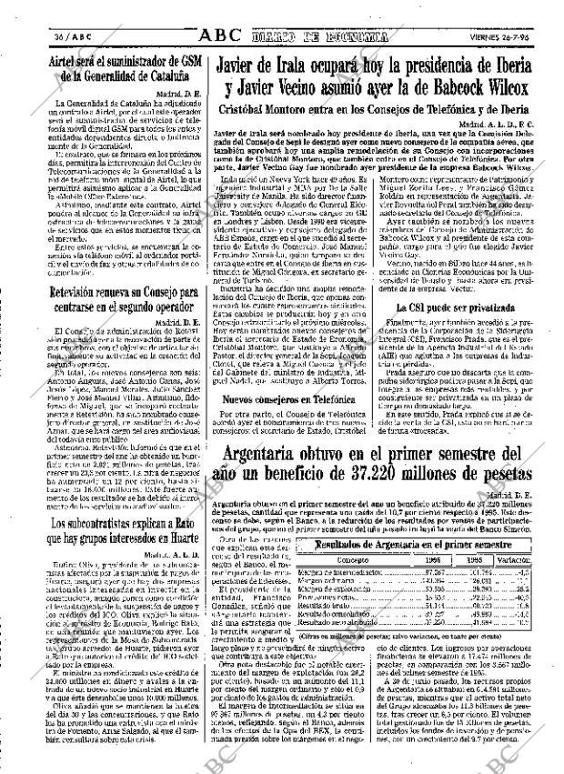 ABC MADRID 26-07-1996 página 36