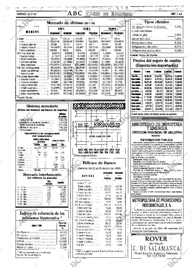 ABC MADRID 26-07-1996 página 43