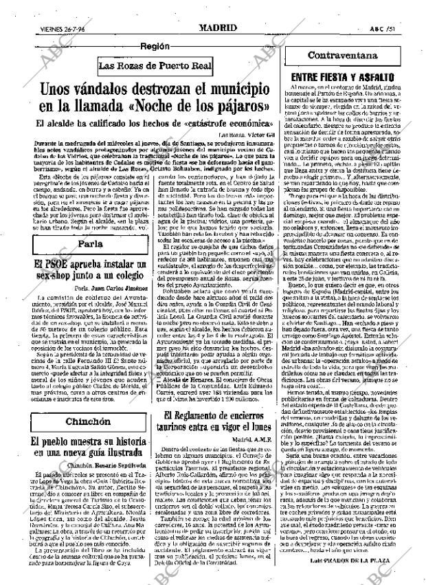 ABC MADRID 26-07-1996 página 51