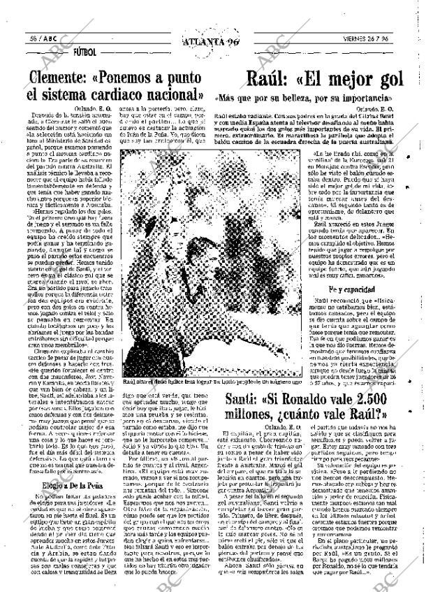ABC MADRID 26-07-1996 página 58