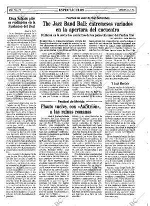 ABC MADRID 26-07-1996 página 74