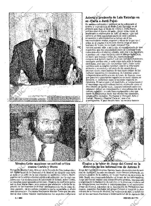 ABC MADRID 26-07-1996 página 8